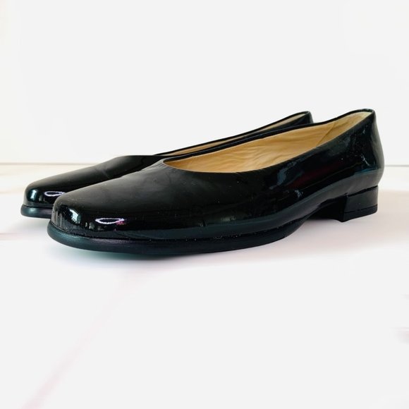 Peter Kaiser Shoes - PETER KAISER patent leather loafers square toe